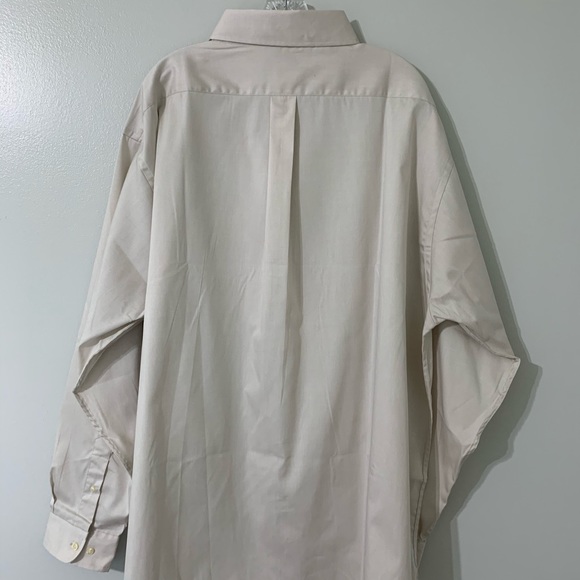 NWT Tri-Mountain size 3xL Beige Shirt Longsleeve - Picture 4 of 6
